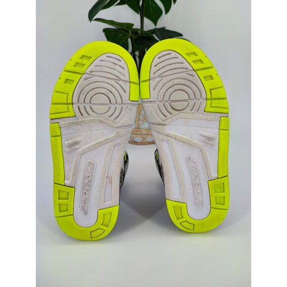 Nike Kids Air Jordan Spizike White Leather Sneakers Size 12C US - Picture 7 of 9